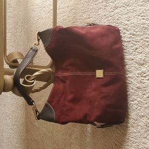 Dooney & Bourke Swade Burgandy Tote